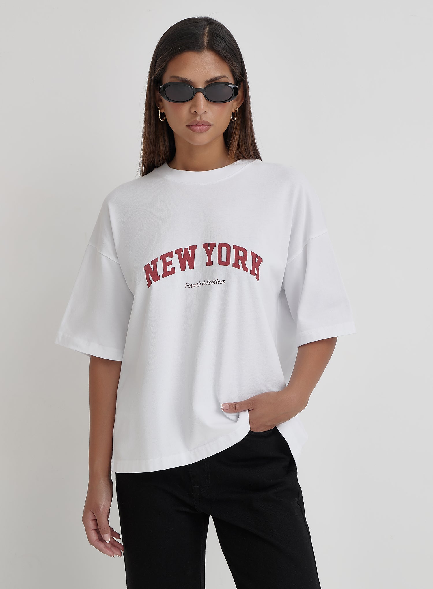 White New York T-shirt
